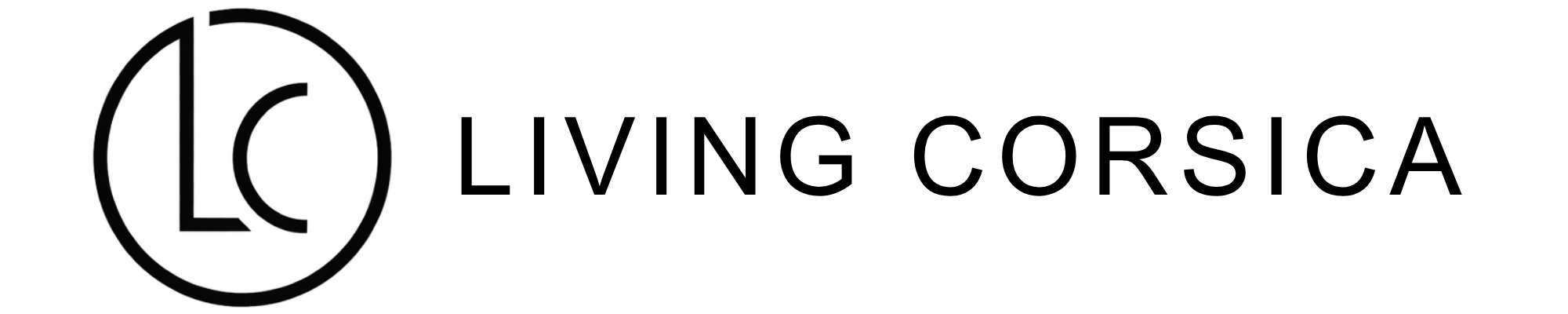 LIVING CORSICA logo HD horizontal